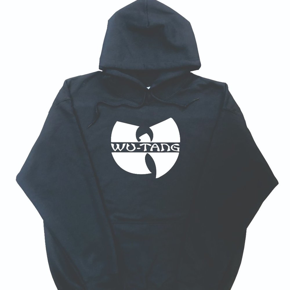 Wu Tang Hoodie Black (White Design)